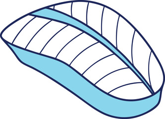 piece of tuna vector illustration. tuna fish meat icon