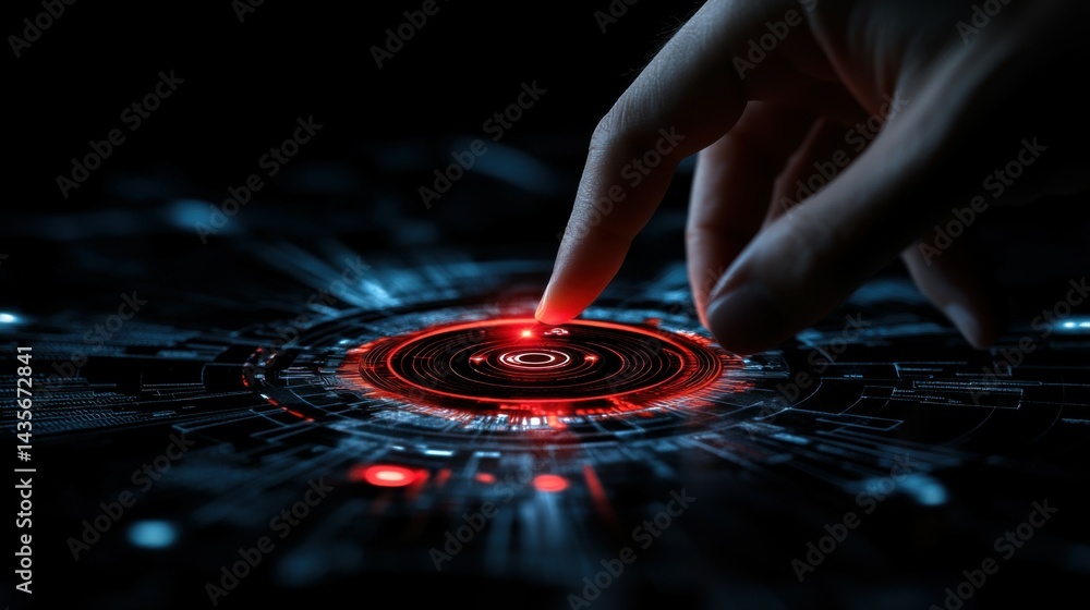 Poster a person using biometric authentication for online payments.
