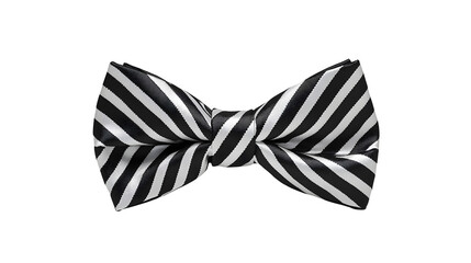 Striped bowtie