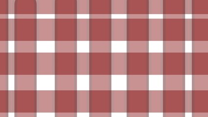 Classic Red and White Gingham Check Pattern
