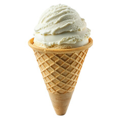 ice cream cone isolated