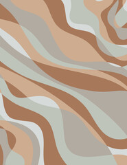 Hand drawn color lines art background design.