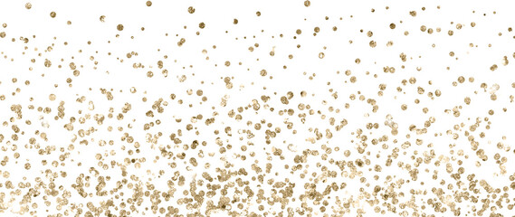 gold glitter element
