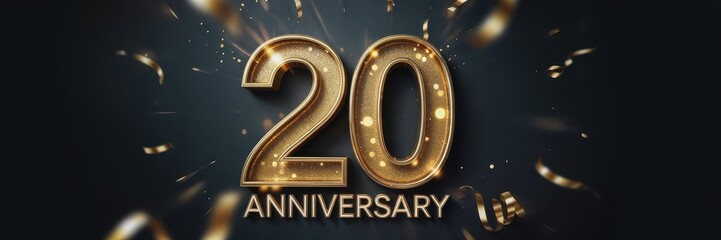 Golden celebration of twenty years anniversary