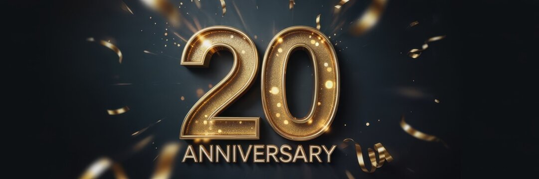 Golden celebration of twenty years anniversary