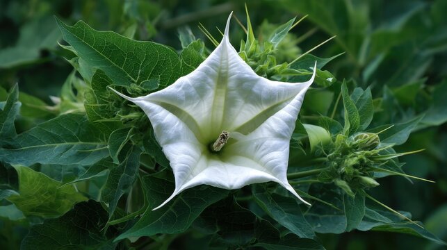 Jimson Weed: The Spiny Bell Plant with Herbal and Hallucinogenic Properties in Traditional Medicine