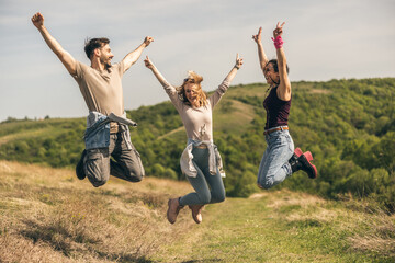 Friends Having Great Time