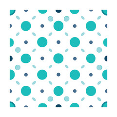 Geometric dot and line pattern with evenly spaced elements