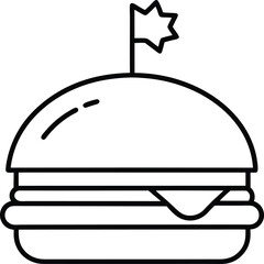 vector illustration of a plate with a globe