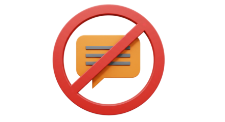 Isolated Ban message