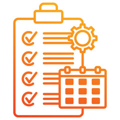 project schedule icon