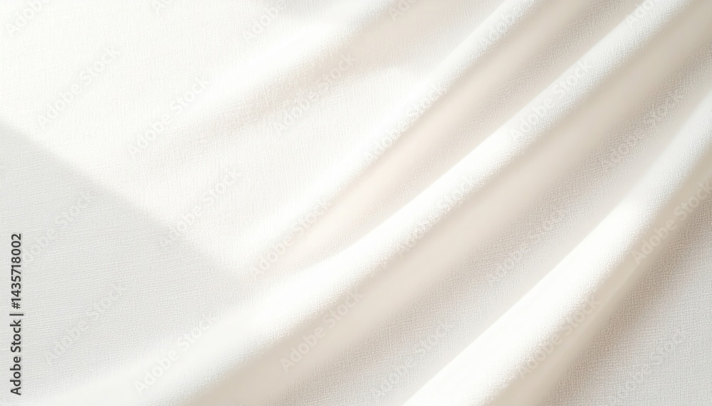 Poster elegant fabric drapery studio setting textile photography soft environment close-up viewpoint aesthe