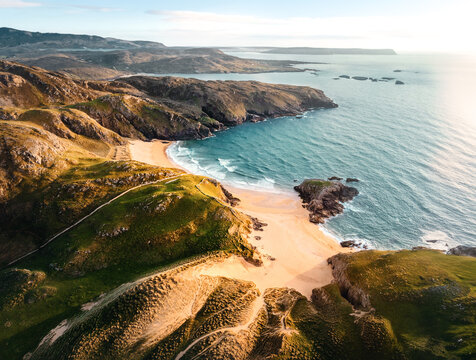 Verborgene Sch&ouml;nheit des Murder Hole Beach aus der Vogelperspektive