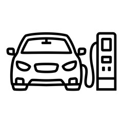 충전중인 자동차