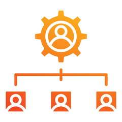 Organization structure icon