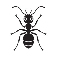 Obraz premium vector illustration of ant icon