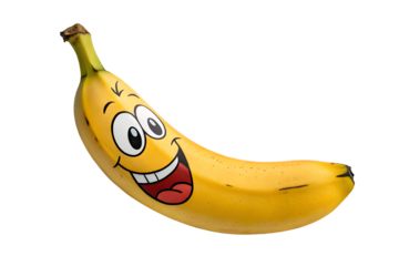 Funny Cartoon Banana