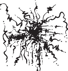 Abstract Ekspressionist Drawing