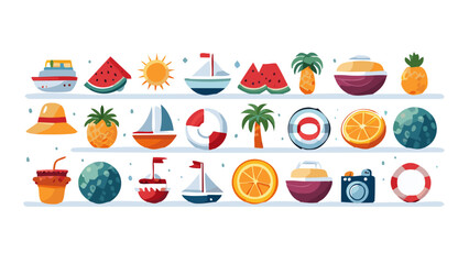 Summer icons