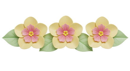 Isolated Flower Decoration