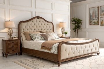 Elegant Classic Bedroom Interior