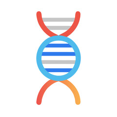 Abstract DNA structure model on a black background
