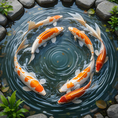 japanese koi pond