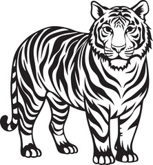 Tiger Head Vector Graphic Vector