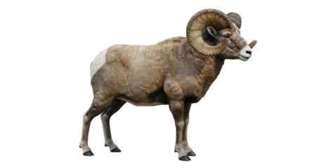 Isolated Bighorn Sheep