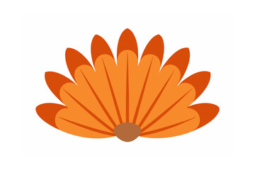 Wild Turkey Vector Clipart  Rustic Wildlife Illustration on White Background