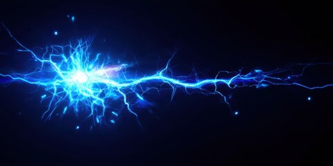 A blue galaxy with stars and a bright white star