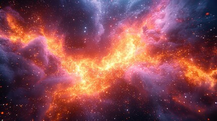 Fototapeta premium Chaotic burst of abstract energy with radiant streams jpeg background image