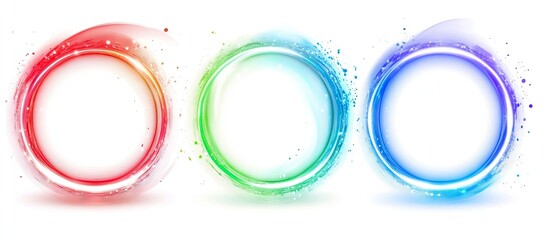 Colorful Circular Frames (1)