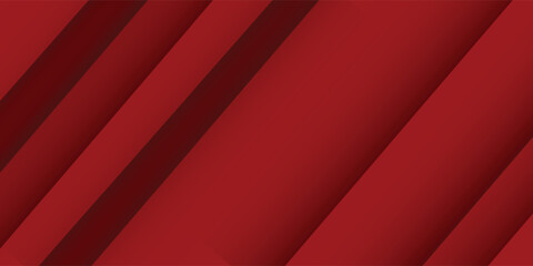 Red line with white architecture futuristic background minimal concept vector illustration subtle design. vector eps10