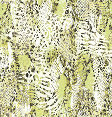 The beautiful of art snake leoaprd skin Pattern  © Eyyup