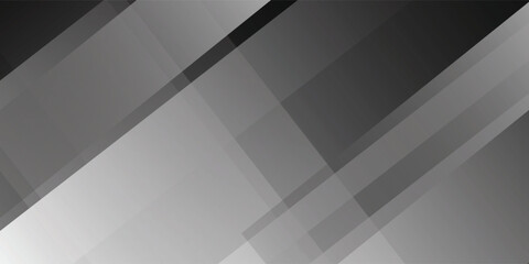 Obraz premium Black abstract background. Elegant dark diagonal shape elements. Modern luxury grey gradient graphic design. vector eps10