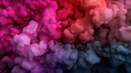 Obraz premium Abstract ink swirling colors, vibrant hues, in studio