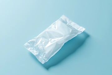 Obraz premium Clear plastic packaging, blank, product wrap