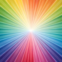 Obraz premium Colorful Soft Gradient Radial Burst From Center