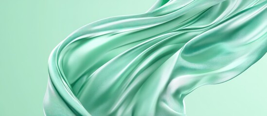 Smooth, elegant purple silk fabric displays a luxurious, shiny wave pattern