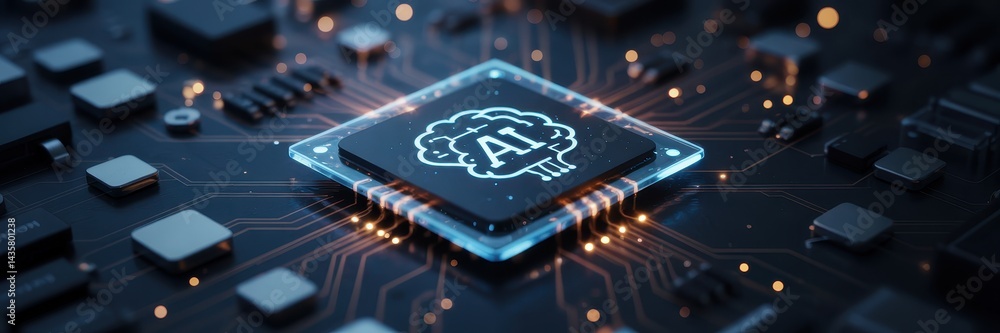Poster advanced artificial intelligence integrated circuit.