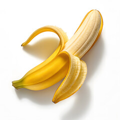 banana isolated on white background