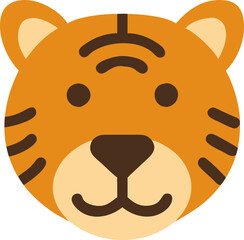 Animal Wildlife icon, cute animal icon, 