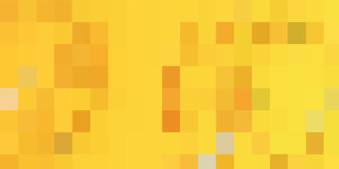 Squares pattern Vector illustration. Different shades og yellow, gold color eps10