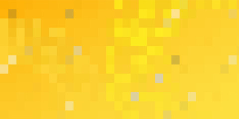 Squares pattern Vector illustration. Different shades og yellow, gold color eps10