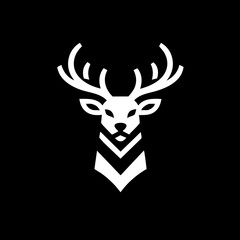 Red Deer Symbol Logo Icon