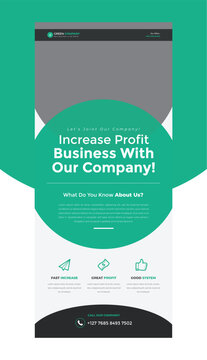 Green Company Roll Up Banner