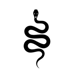 **"Serpent of Shadows: A Black Snake Silhouette with Sinuous Curves, Gothic Elegance, and Iconic Minimalist Design"**  

Would you like to explore how this could work in a tattoo, branding, or other a