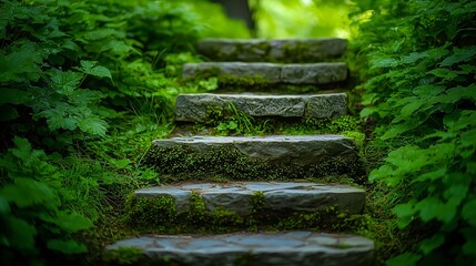 Each step into still green silence © Digital Horizon