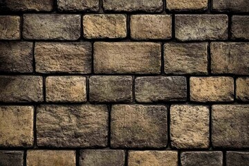 Obraz premium Aged Stone Wall Texture